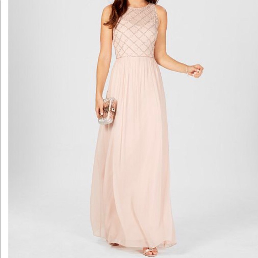 Adrianna Papell - blush Gown